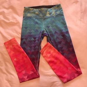 LIKE NEW Athleta Girl Full Length Tights